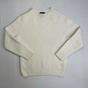 Howlin' Sweater Pullover 100% Pure Wool Scotland Boiled Felted Women L Cream